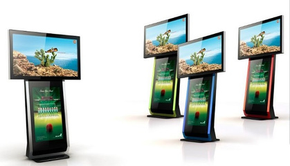 触摸广告机 网络软件技术开发驱动下的功能特点